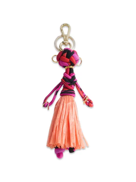 PUCCI bag charm in Iride print Orange 6HSJ476H875