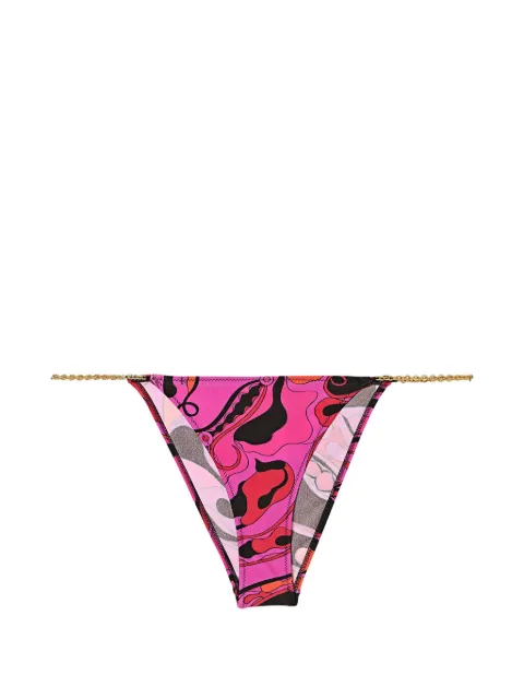 PUCCI Orchidee-print bikini bottom Pink 6HMX746H835