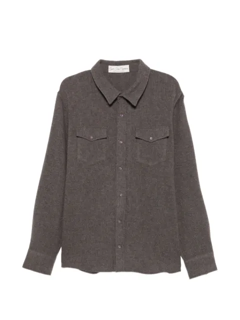 GOD'S TRUE CASHMERE button-up shirt Grey FW25U1111CASESP