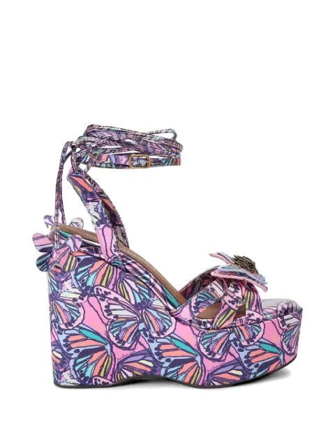 Kurt Geiger London Butterfly wedge sandals Pink 5596895689