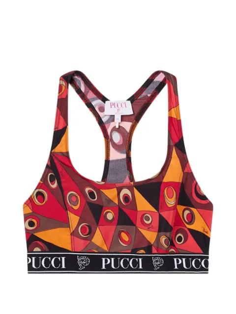PUCCI Occhi-print top Red 6HTP576H865