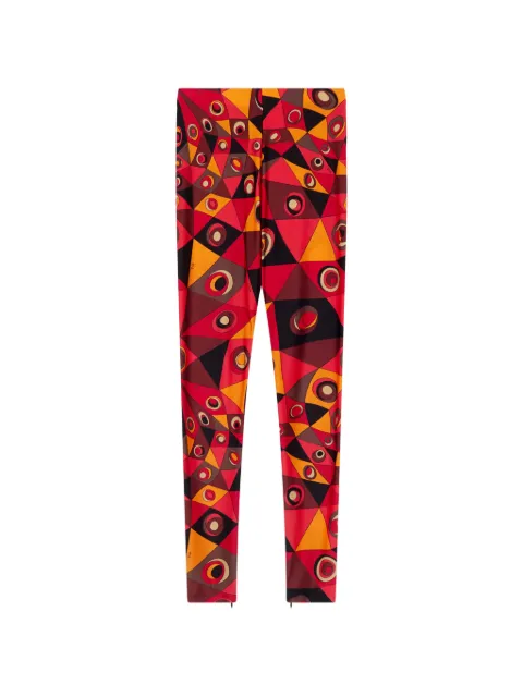 PUCCI Occhi-print leggings Red 6HTT216H865