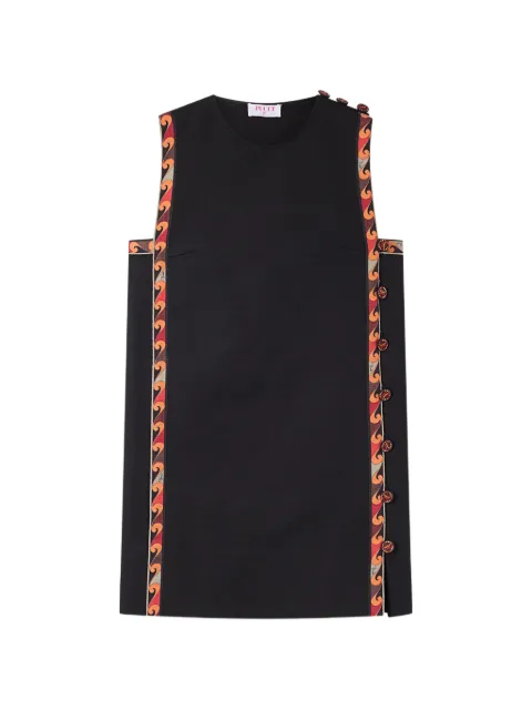 PUCCI piquet cotton dress Black 6HRG616H608