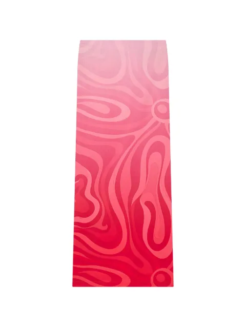 PUCCI Marmo dégradé print popeline skirt Red 6HRW356H765