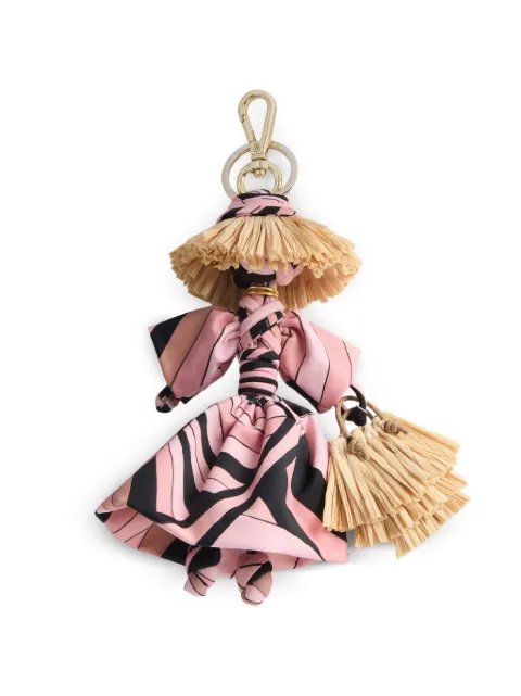 PUCCI bag charm in Iride print Neutrals 6HSJ526H875
