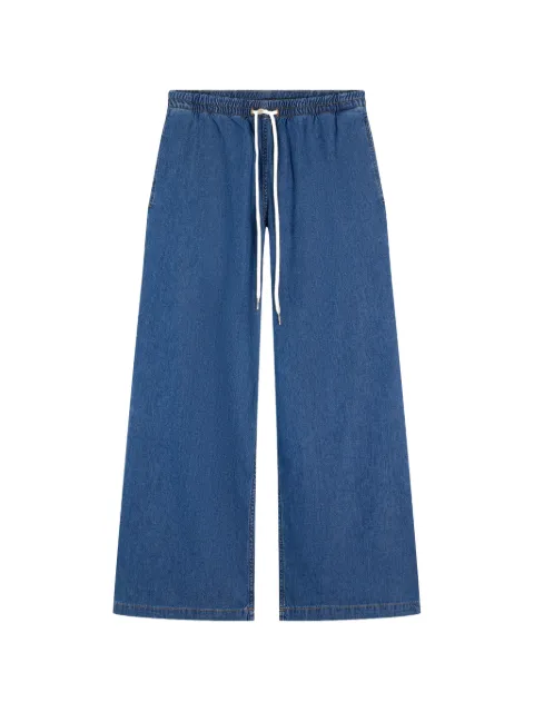 Tommy Hilfiger drawstring wide-leg jeans Blue WW0WW499471A5