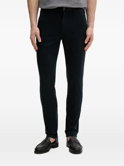 rag & bone logo-embroidered chinos Black RX1225S7WCH
