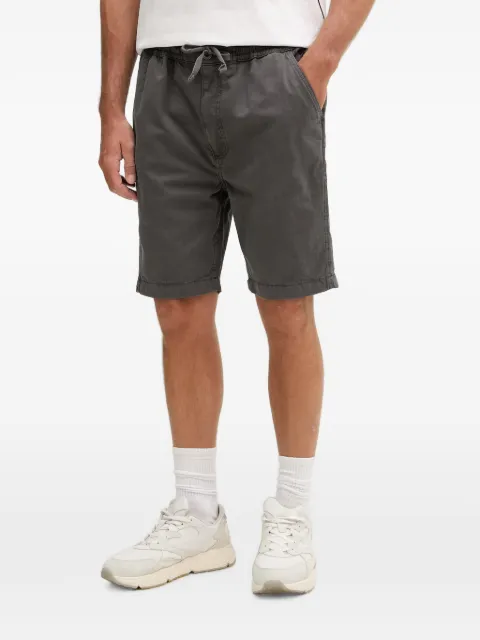 Alpha Industries drawstring-waist logo-patch shorts Grey 156262