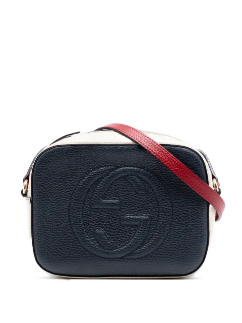Gucci Pre-Owned 2016-2026 Small Tricolor Leather Soho Disco crossbody bag Black KYZNEO6Q36A5UKZE