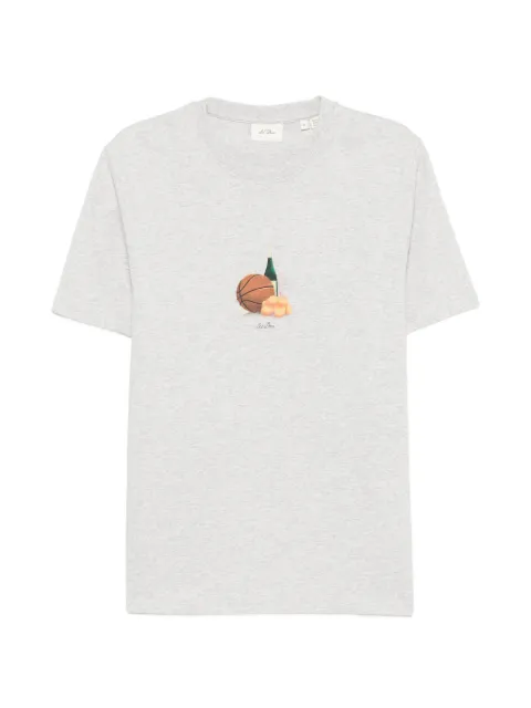 Les Deux graphic-print T-shirt Grey 1002020