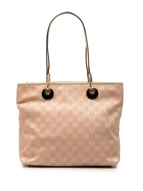 Gucci Pre-Owned 2000-2015 GG Canvas Eclipse tote bag Pink SOYLSZ8TRG95JT2I