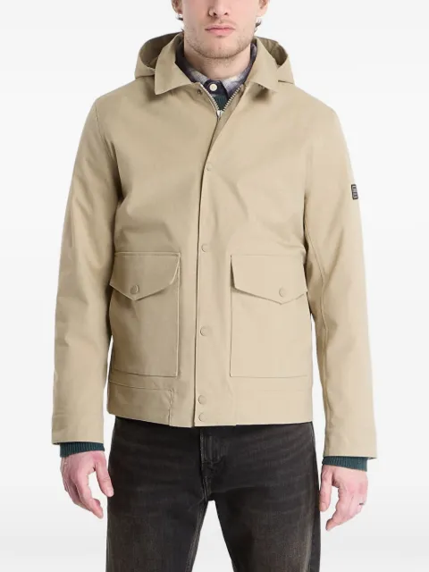 Barbour Elmford hooded flap-pockets jacket Neutrals MWB1154BE31