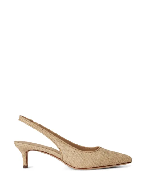 Lauren Ralph Lauren Lolah II woven slingback pumps Neutrals 802P10394001