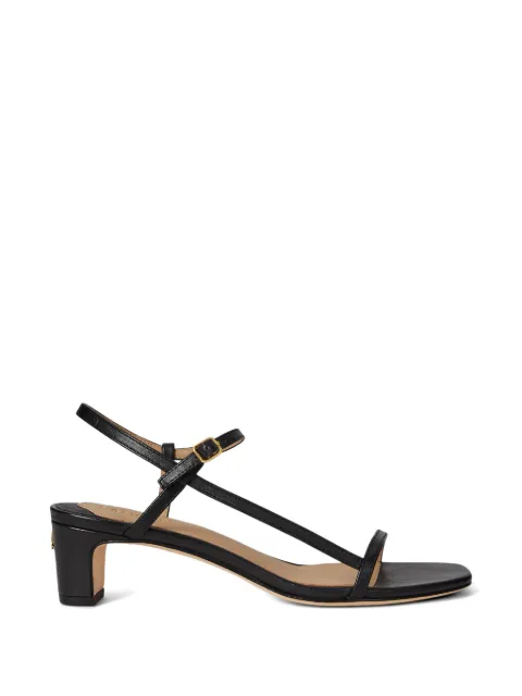 Lauren Ralph Lauren Lainee leather sandals Black 802P00097