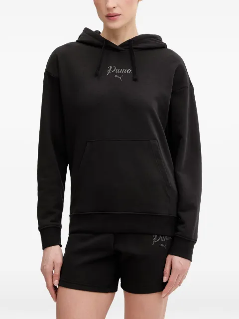 PUMA Essentials Script hoodie Black 69176101
