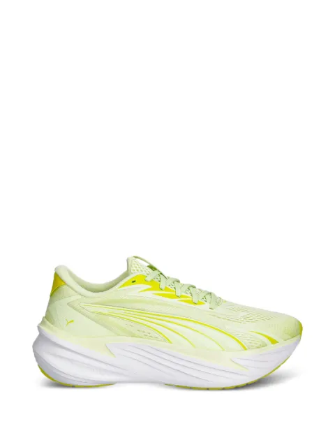 PUMA Maxima Pro Running round-toe low-top sneakers Green 313313