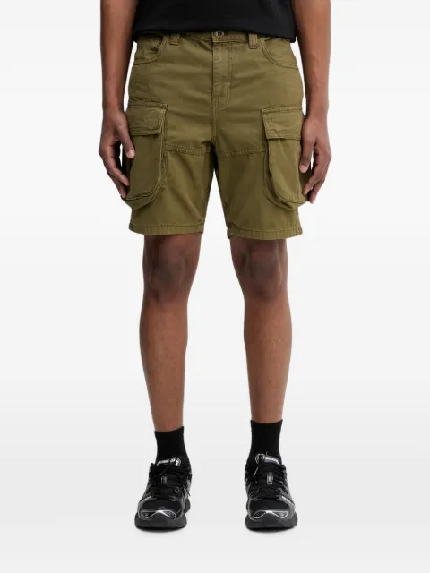 Alpha Industries logo-detail cargo shorts Green 156264