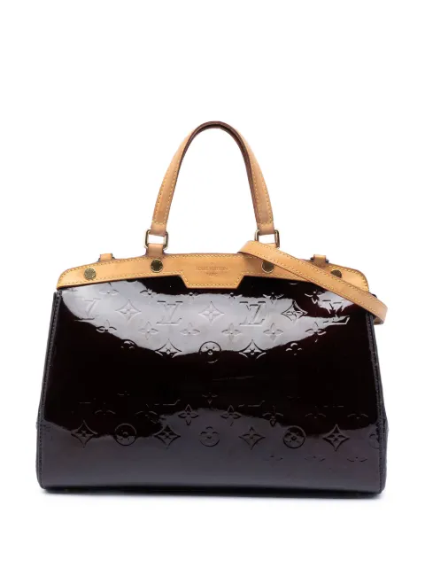 Louis Vuitton Pre-Owned 2000-2020 Monogram Vernis Brea MM satchel Purple KI6ST1HAU9SR4V32