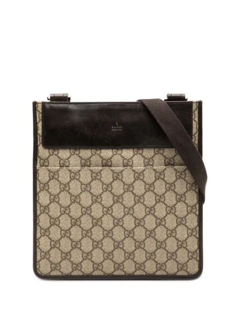 Gucci Pre-Owned 2000-2015 GG Supreme crossbody bag Neutrals OI0KRGPNWERKYEYO