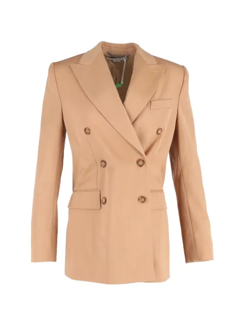 Stella McCartney Pre-Owned double-breasted blazer Neutrals NAPPUGBCL606856W