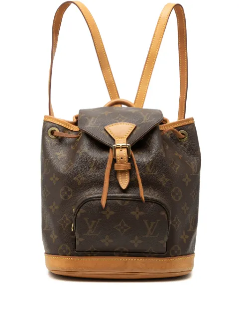 Louis Vuitton Pre-Owned 2000 Monogram Mini Montsouris backpack Brown MU7QJ2ZS6IMPHSI4