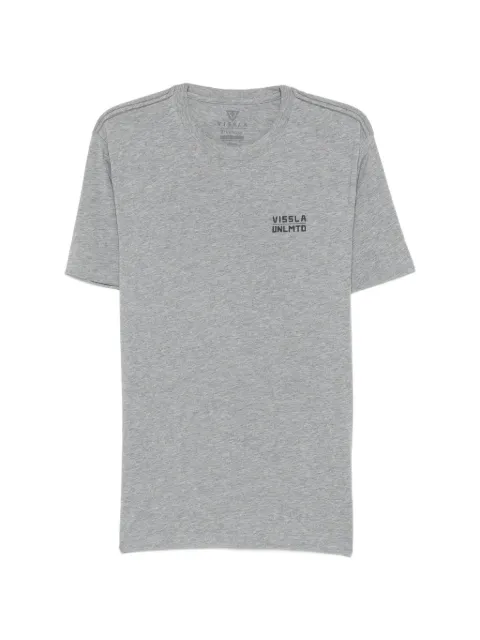 VISSLA Cliffside graphic-print T-shirt Grey M431CCLI