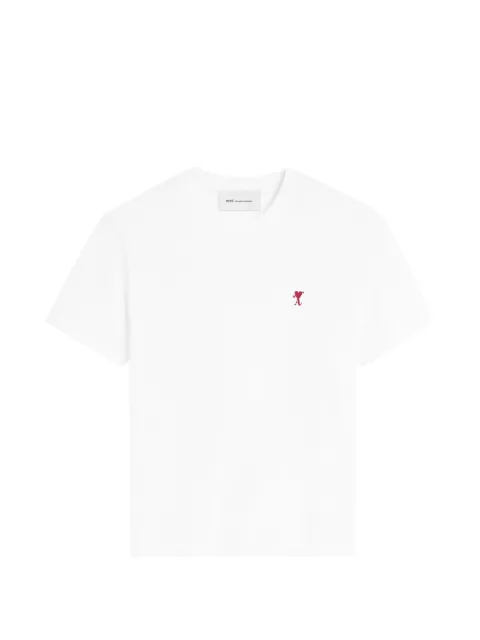AMI Paris cotton T-shirt White H26HTS411JE0270