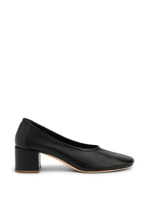 BY FAR Prudence leather pumps Black 15296303464835