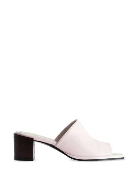 BY FAR Francisco leather sandals Pink 15296436633987