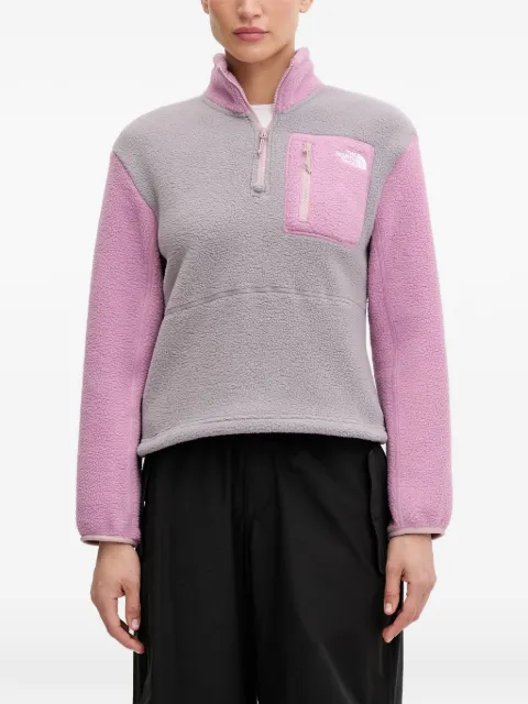 The North Face Yumiori 1/4 zip fleece jacket Grey NF0A8E89M5O
