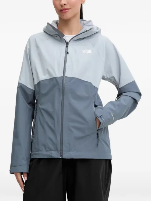 The North Face Diablo Dynamic Zip-In colour-block hooded jacket Blue NF0A8DZ6