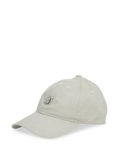 Armani Exchange logo-plaque baseball cap Grey XW002385AF15502