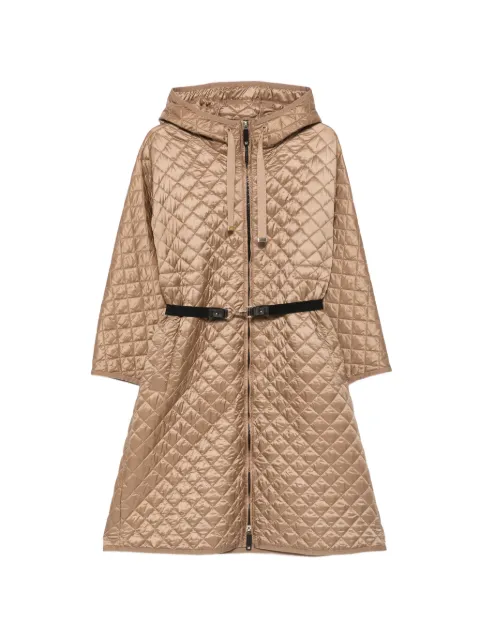 Max Mara Mtcbuono hooded padded coat Brown 2619491024