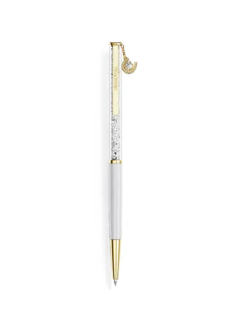 Swarovski Horseshoe crystal-embellished pen White 5740699
