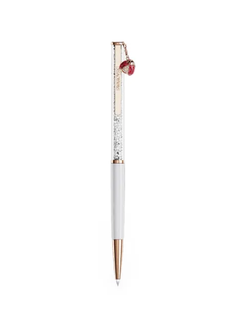 Swarovski Ladybug crystal-embellished ballpoint pen White 5732981