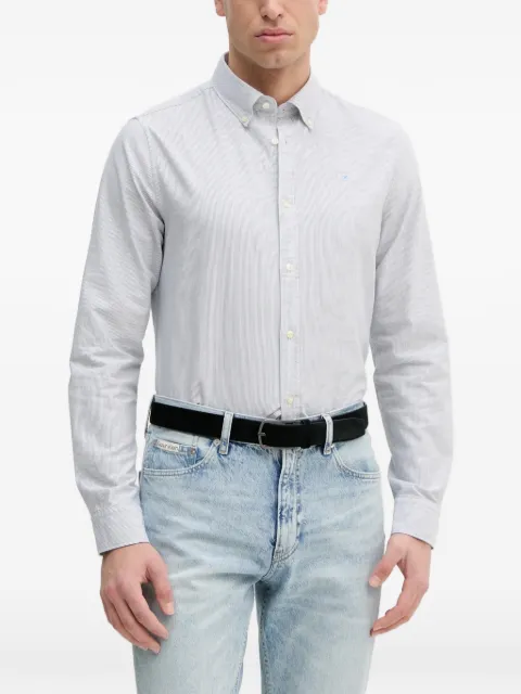 Barbour stripe-pattern shirt Blue MSH5303