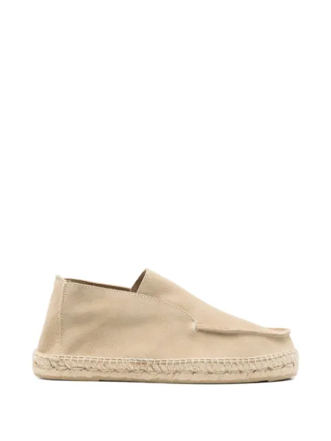 Manebi braided-sole slip-on espadrilles Neutrals K11LH