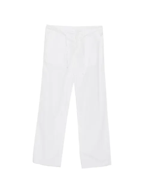 Romeo Gigli Pre-Owned 1990s drawstring-waist trousers White RG250BGK