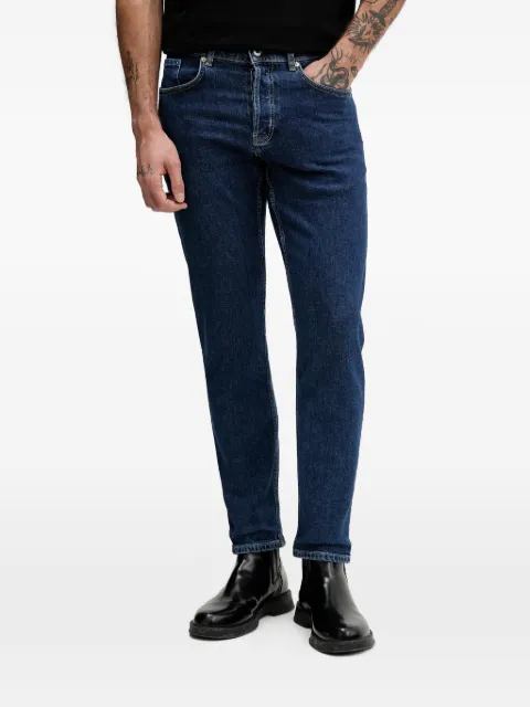 Karl Lagerfeld Jeans logo-patch jeans Blue A4M100751CM