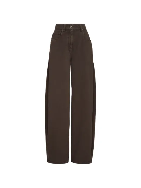 Brunello Cucinelli wide trousers Brown M0H81P4059C4299