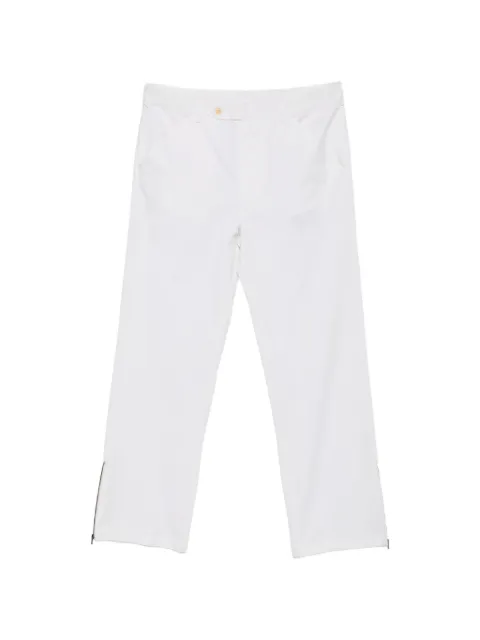 Romeo Gigli Pre-Owned 1990s zip-detail trousers White RG250BGJ