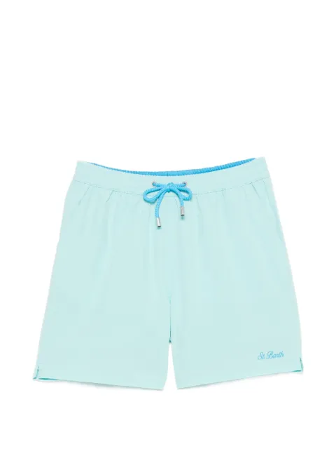 MC2 Saint Barth Comfort drawstring-waist swim shorts Blue COM0007
