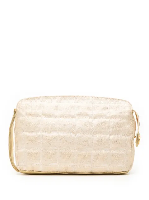 CHANEL Pre-Owned 2000-2002 New Travel Line Canvas pouch Neutrals ZNVPW0GBCN88NVIB
