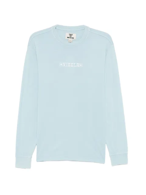 VISSLA Serpents Cosmic Wash graphic-print long-sleeve T-shirt Blue M483CSER