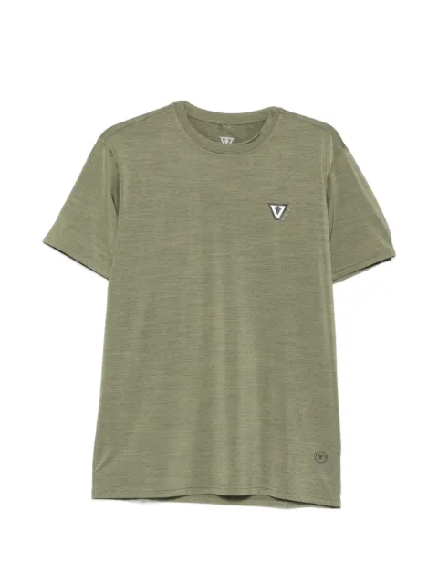 VISSLA Twisted logo-print T-shirt Green ML01WTEL