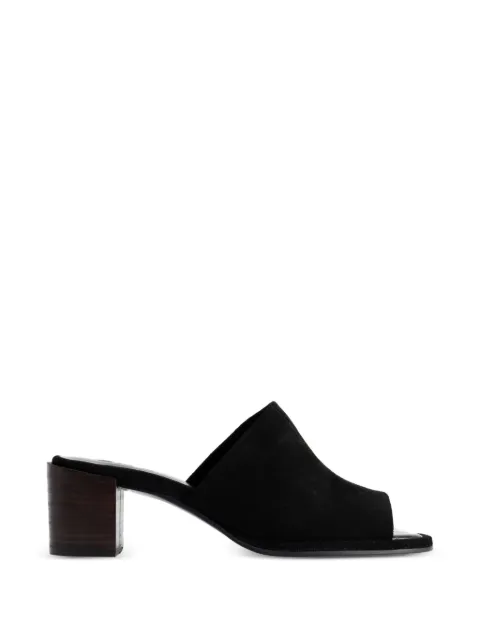 BY FAR Francisco square-toe sandals Black 15296438829443