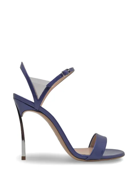 Casadei Blade V-Celebrity transparent-panel sandals Purple 1L497P100MC3017