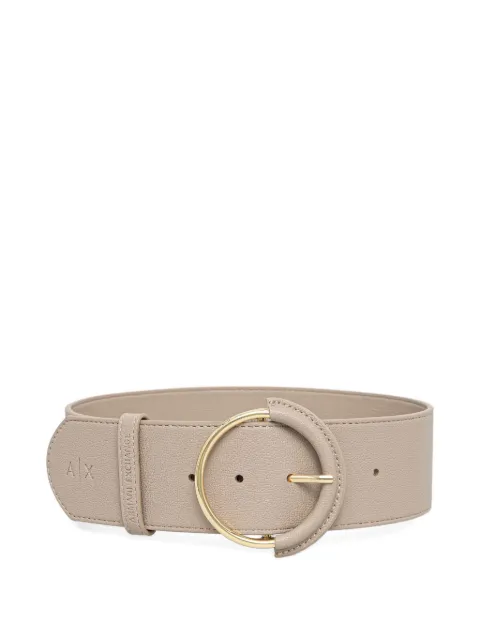 Armani Exchange logo-debossed belt Neutrals XW002621AF22692