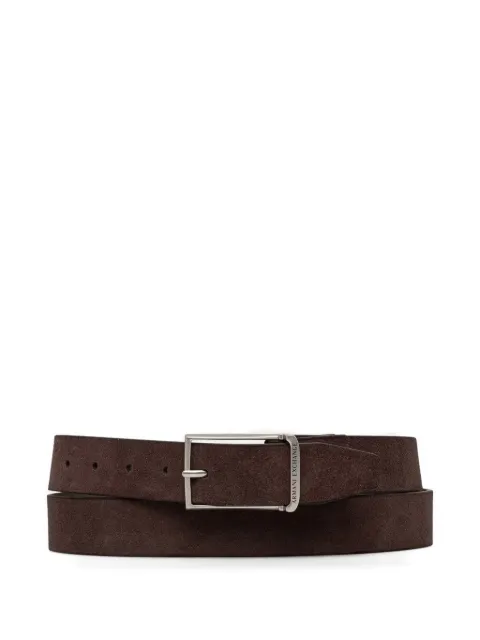 Armani Exchange suede belt Brown XM002694AF22942