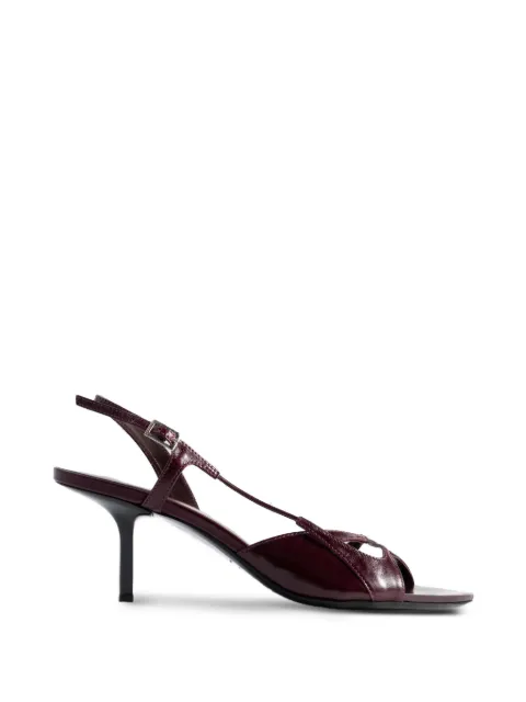 BY FAR Sierra slingback sandals Red 15296362316163